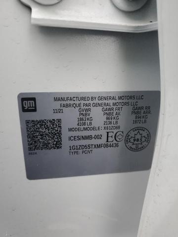 2021 CHEVROLET MALIBU LT #3301923423