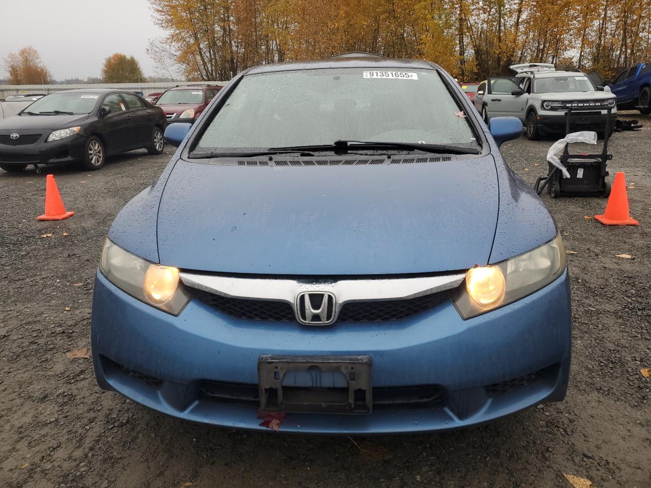 Lot #3317061024 2009 HONDA CIVIC LX
