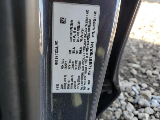 2022 TESLA MODEL 3 #3290207211