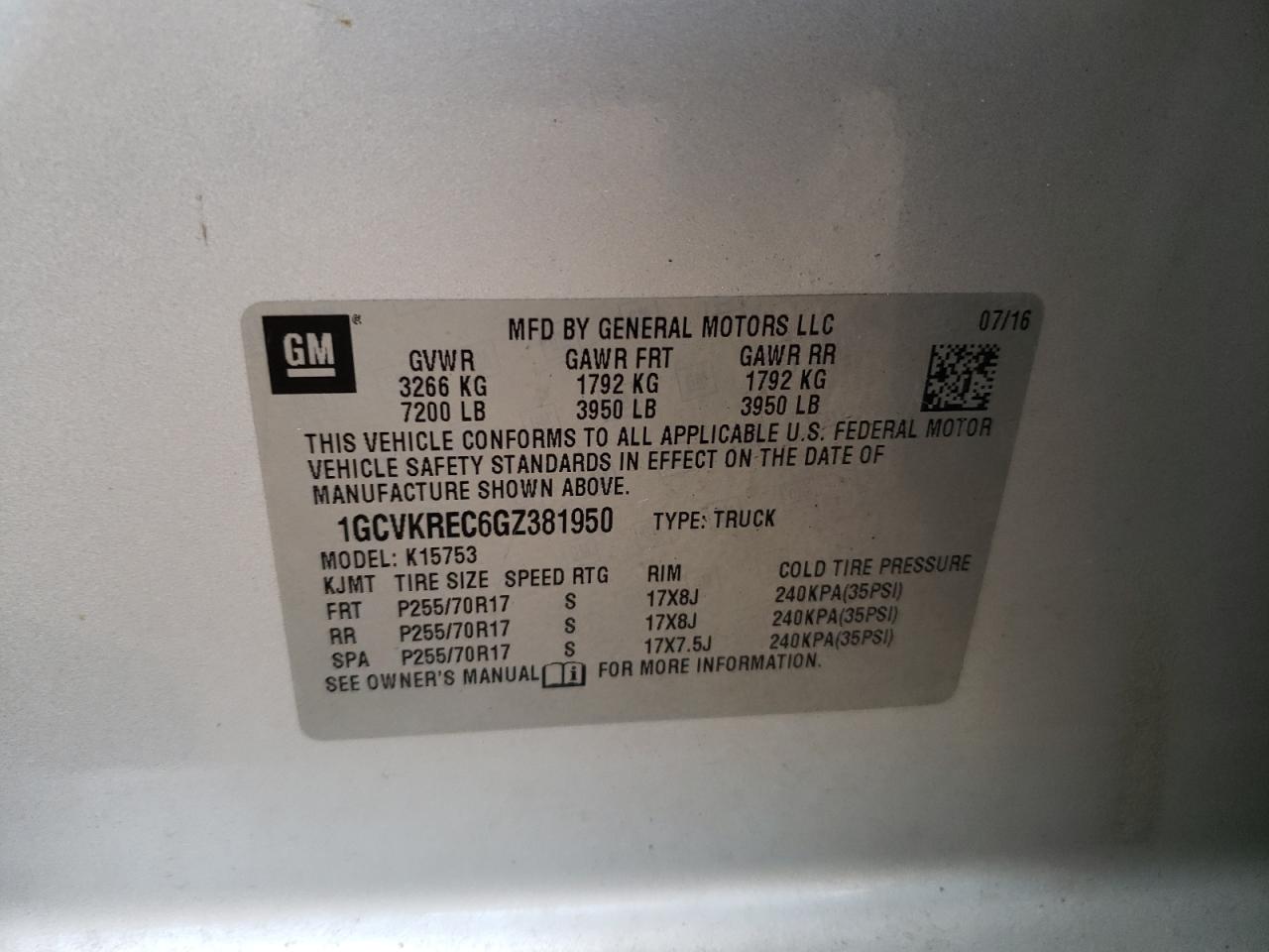 CHEVROLET SILVERADO K1500 LT