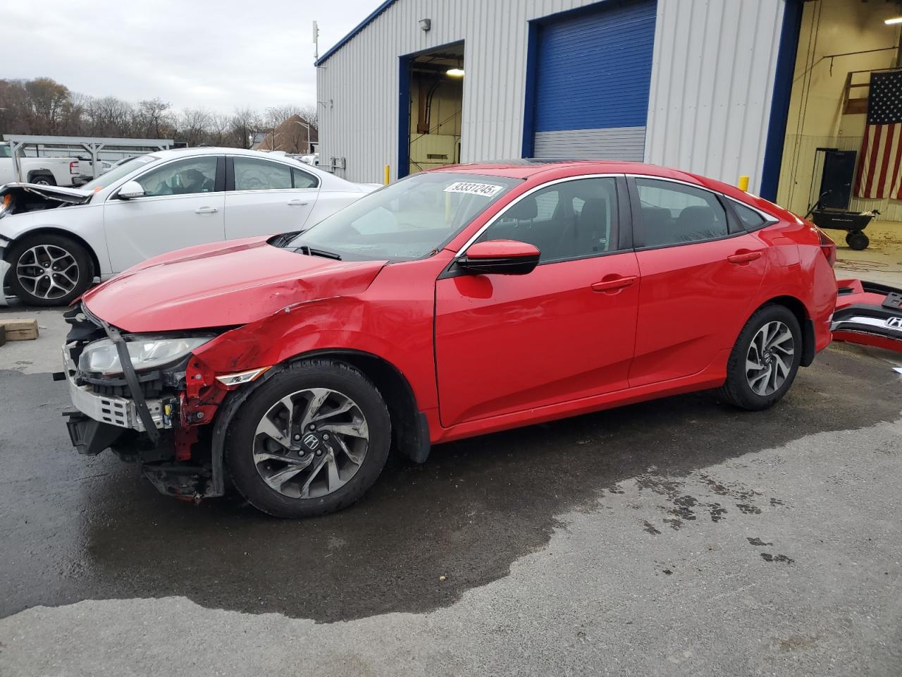 Lot #3297054496 2018 HONDA CIVIC EX