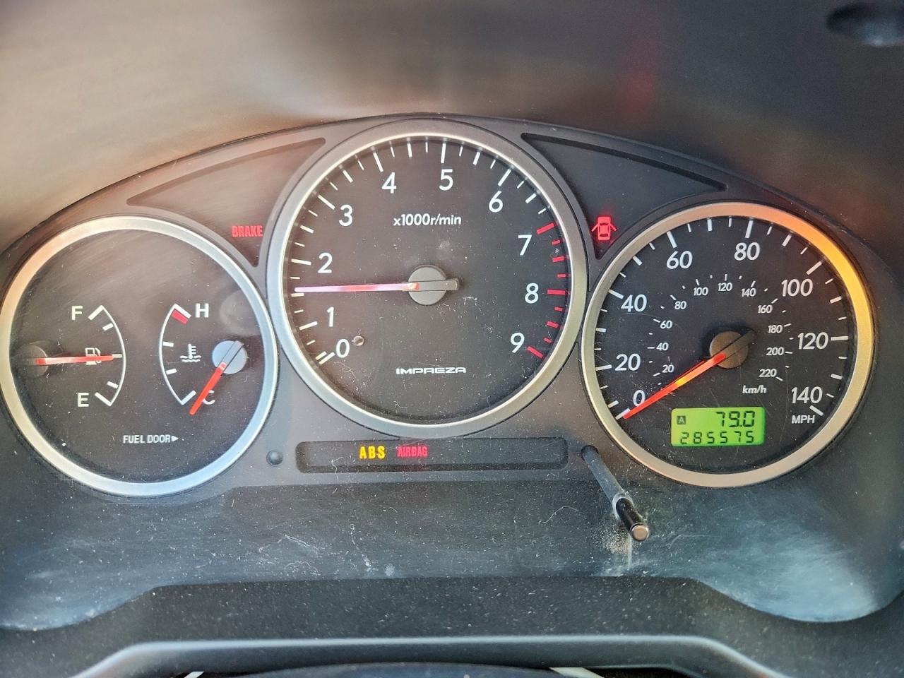 Lot #3297186928 2004 SUBARU IMPREZA WR