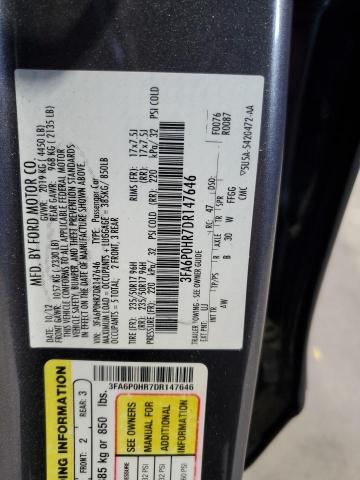 2013 FORD FUSION SE #3296282412