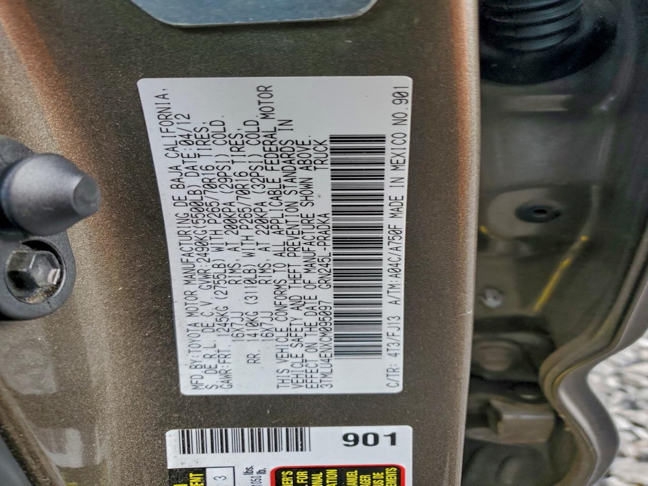 TOYOTA TACOMA DOUBLE CAB