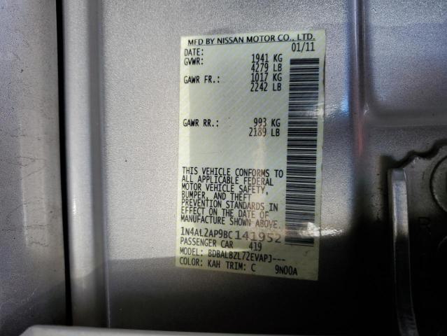 2011 NISSAN ALTIMA BAS #3296889892