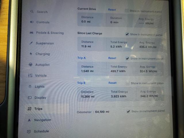 2020 TESLA MODEL X #3290373786