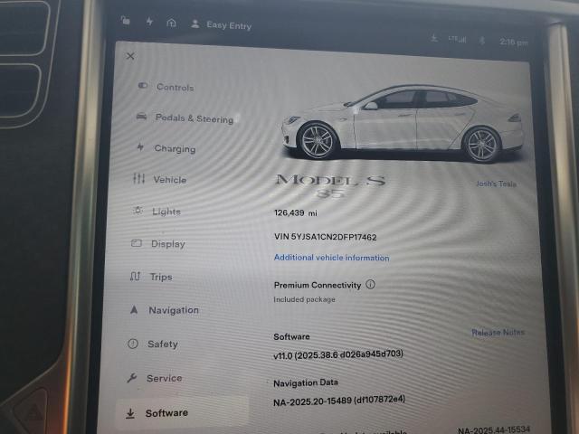 2013 TESLA MODEL S #3301908471
