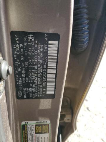 2010 HYUNDAI TUCSON GLS #3301682626