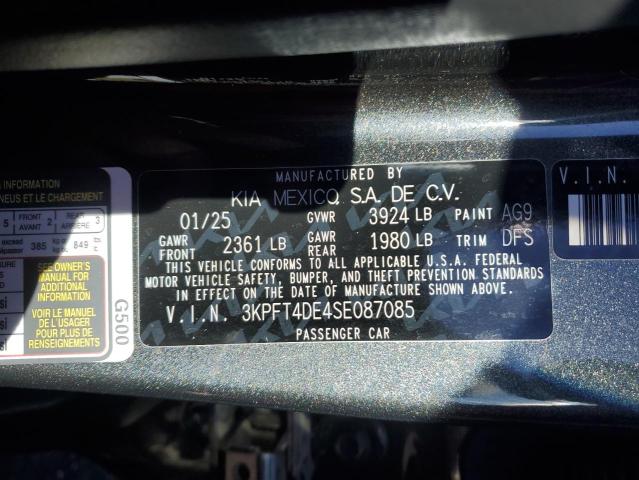 2025 KIA K4 LX - 3KPFT4DE4SE087085