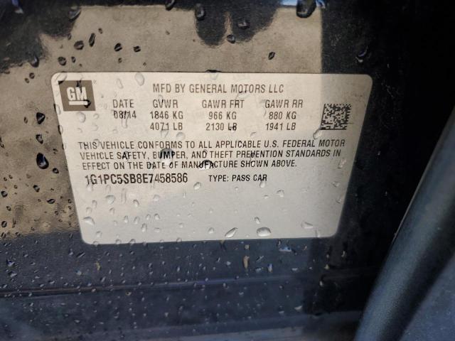 2014 CHEVROLET CRUZE LT #3285787670