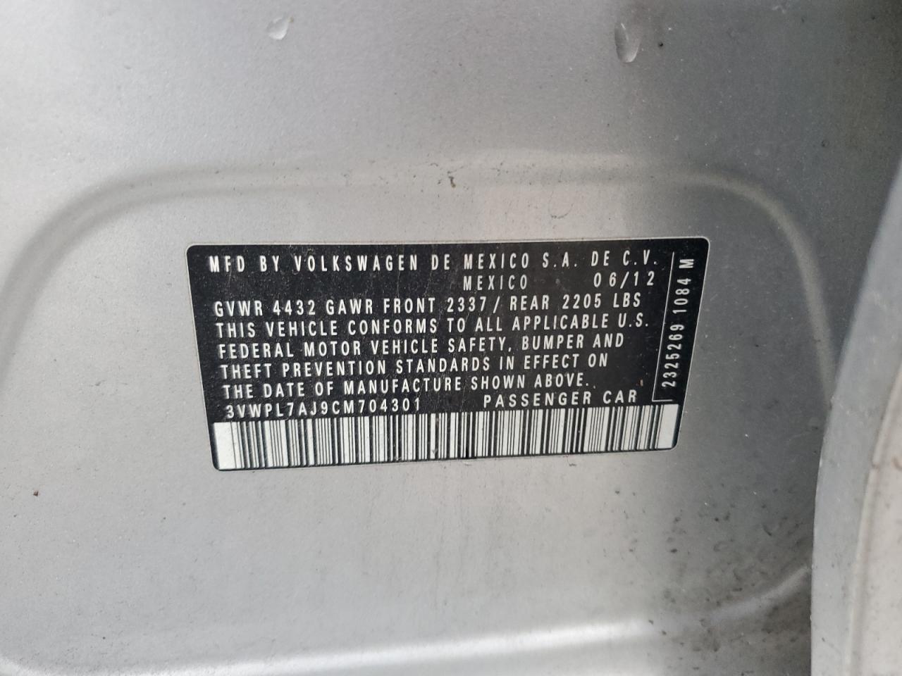 VOLKSWAGEN JETTA TDI