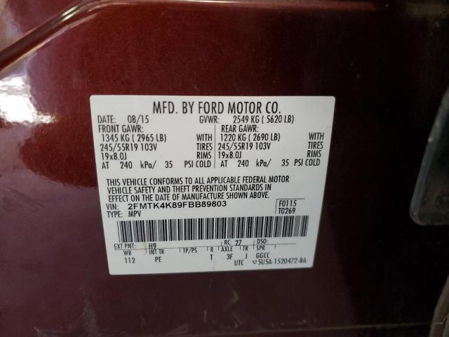 2015 FORD EDGE TITAN #3305381337