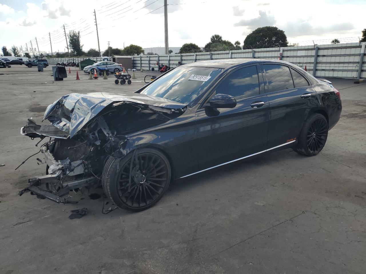 Lot #3301803358 2017 MERCEDES-BENZ C 300 4MAT