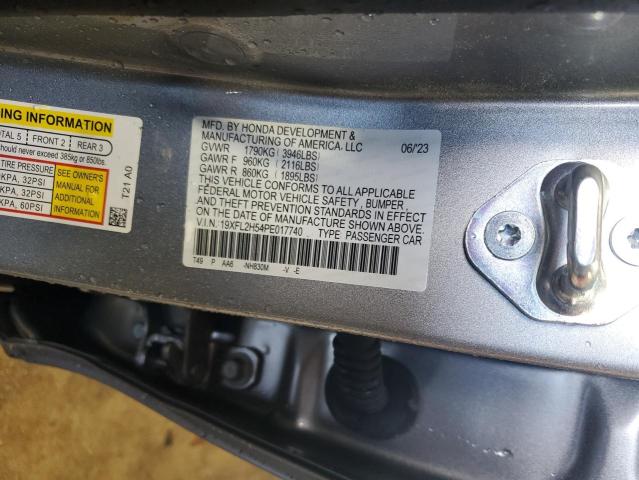 2023 HONDA CIVIC LX #3298101147
