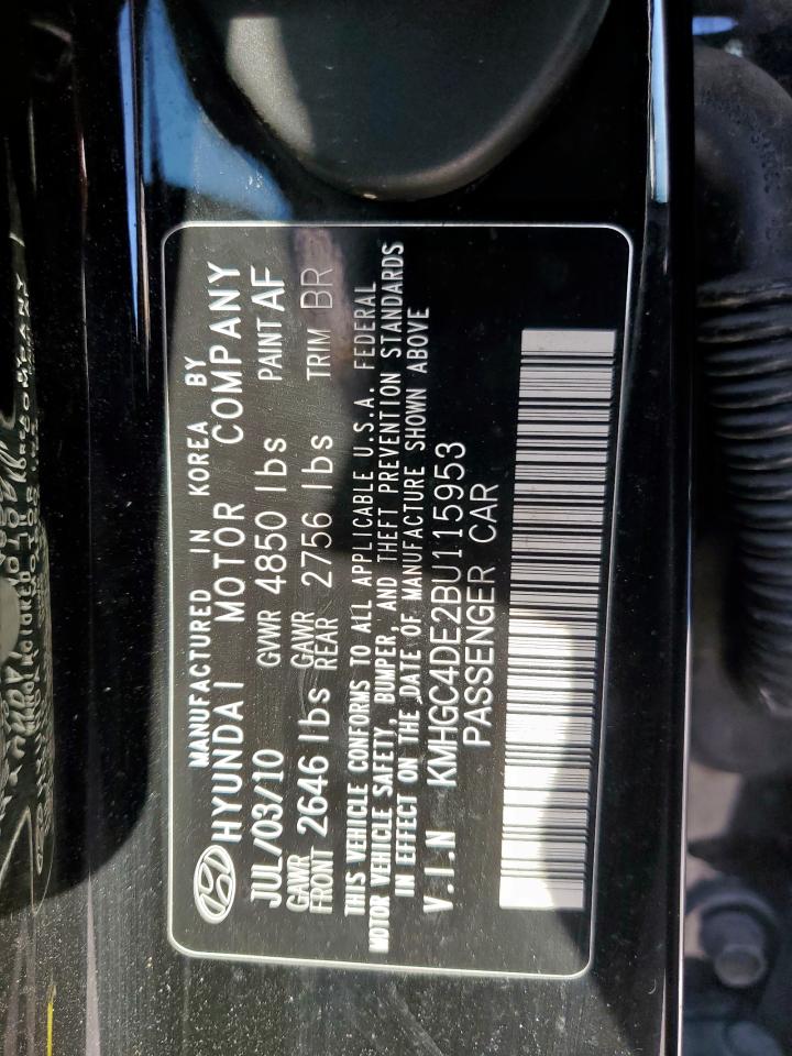 HYUNDAI GENESIS 3.8L