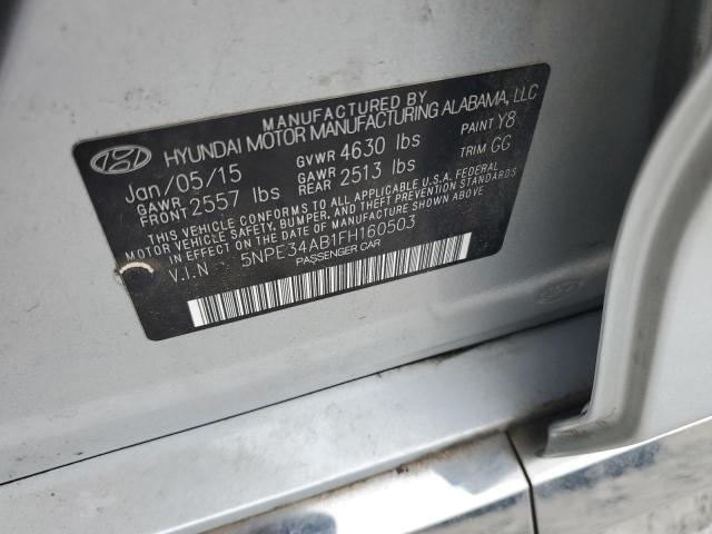 2015 HYUNDAI SONATA SPO #3290285247