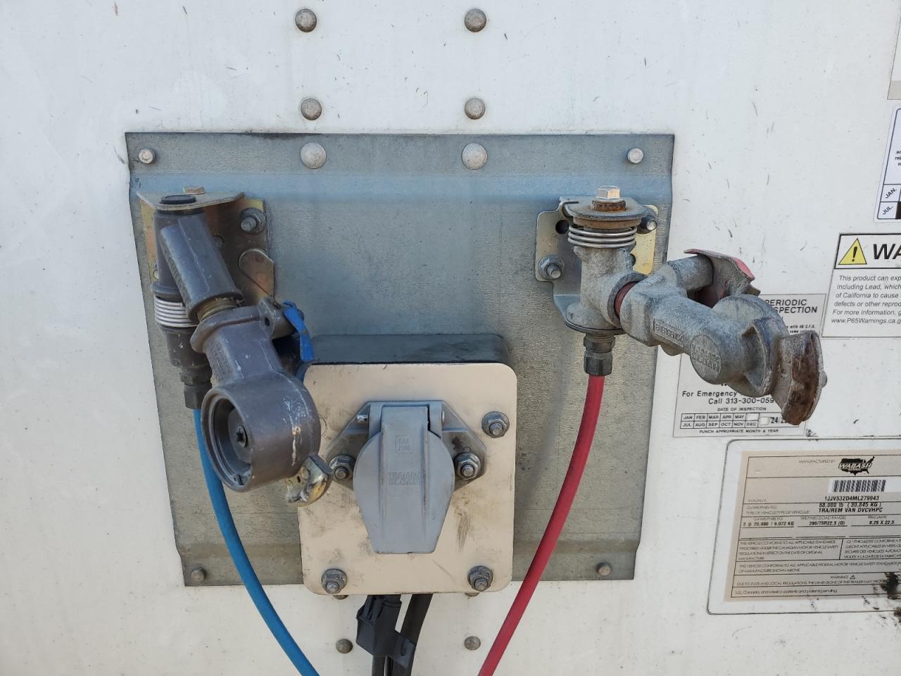 Lot #3279744928 2021 WABASH TRAILER