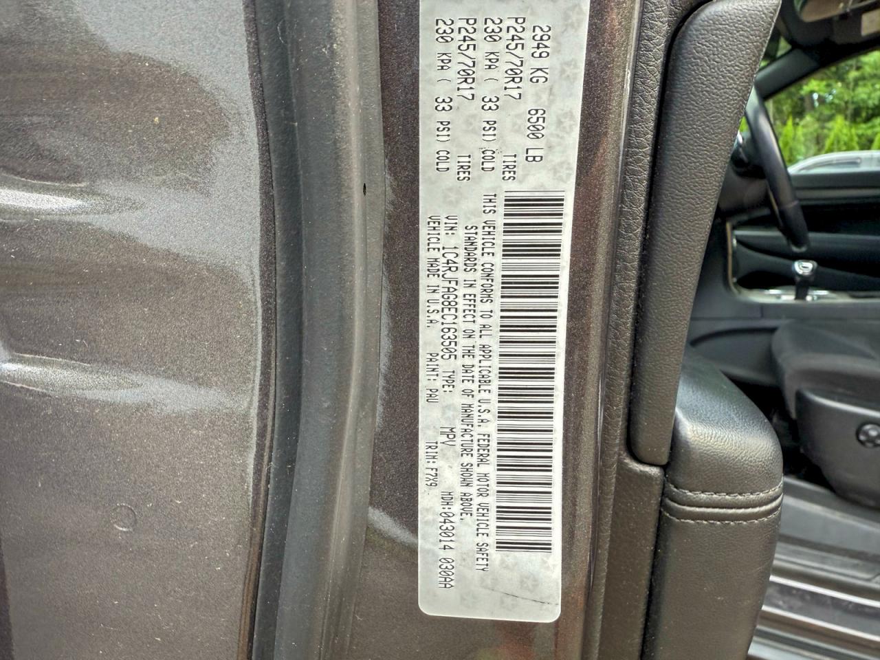 Lot #3296250447 2014 JEEP GRAND CHER