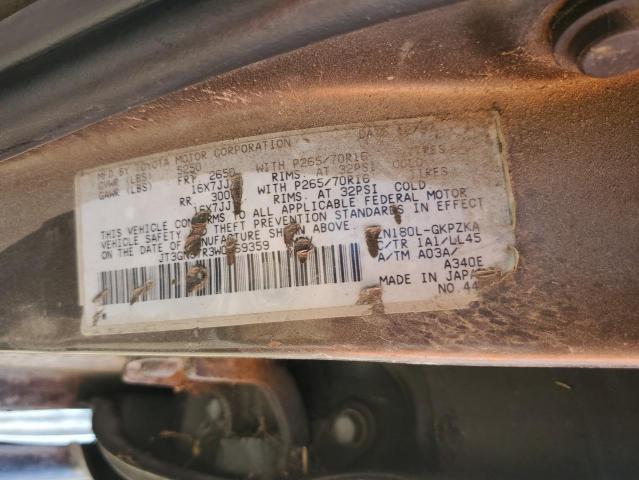 1998 TOYOTA 4RUNNER LI #3296212459