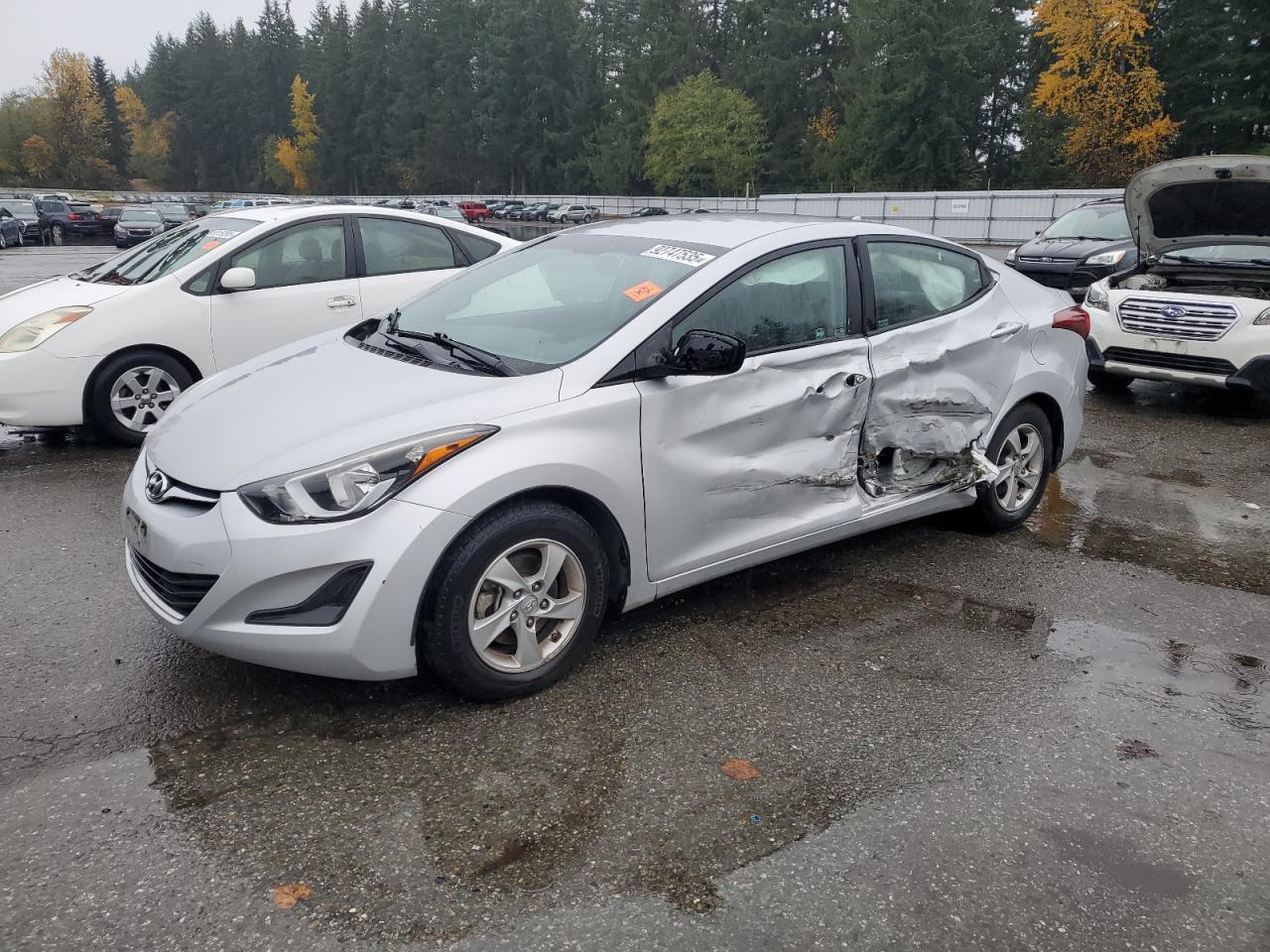 Lot #3287785091 2015 HYUNDAI ELANTRA SE