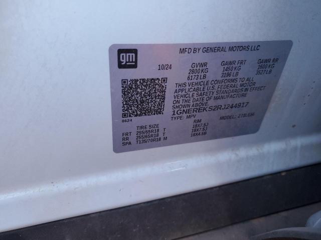 2024 CHEVROLET TRAVERSE L #3296359115