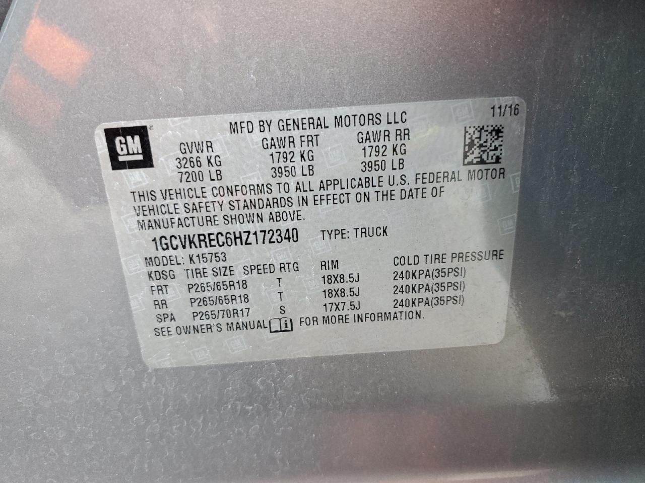 CHEVROLET SILVERADO K1500 LT