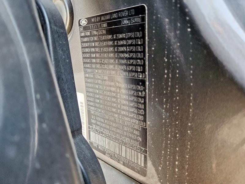 2018 LAND ROVER RANGE ROVE #3293407055