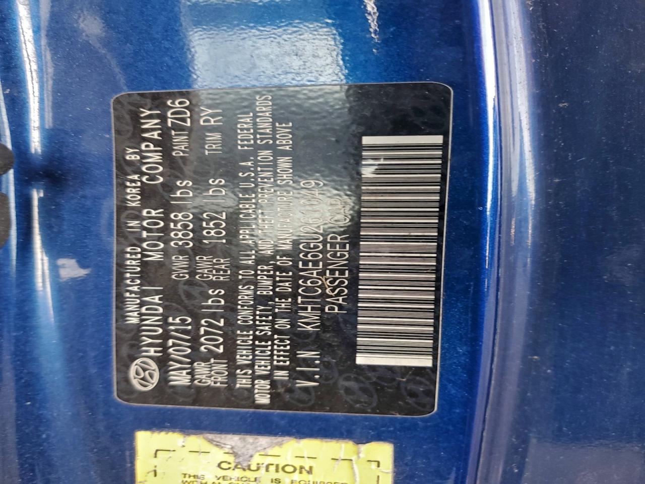 HYUNDAI VELOSTER TURBO