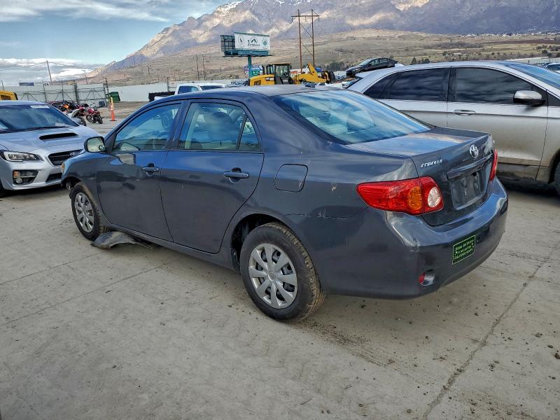 2009 TOYOTA COROLLA BA #3297319388