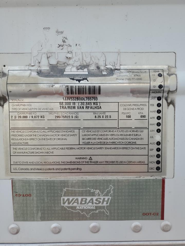 Lot #3290315977 2013 WABA UNKNOWN