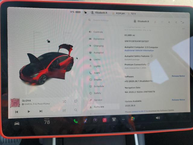 2019 TESLA MODEL 3 #3302893908