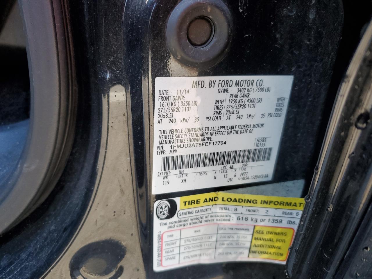 FORD EXPEDITION LIMITED