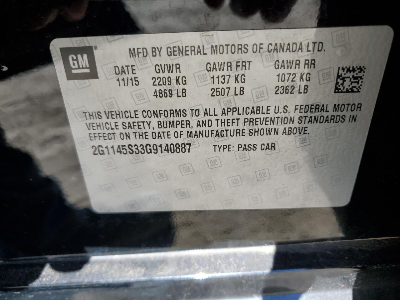 CHEVROLET IMPALA LTZ