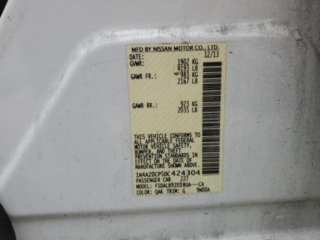 2013 NISSAN LEAF S #3302632103