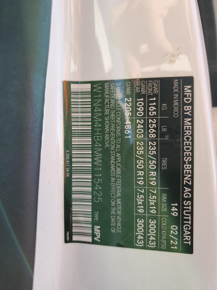 MERCEDES-BENZ GLB-CLASS 250 4MATIC