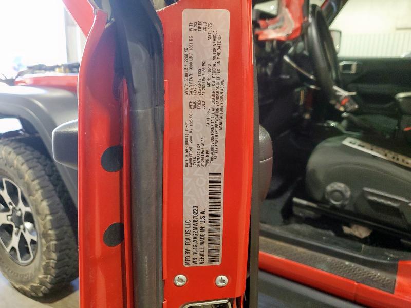 2021 JEEP WRANGLER S #3292617617