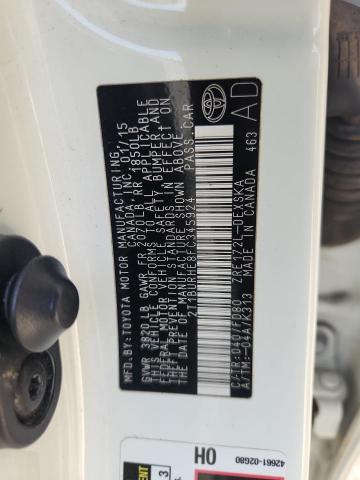 2015 TOYOTA COROLLA L #3294314897