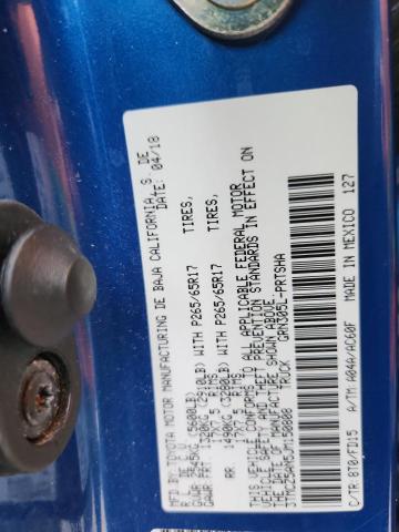 2018 TOYOTA TACOMA DOU #3290239231