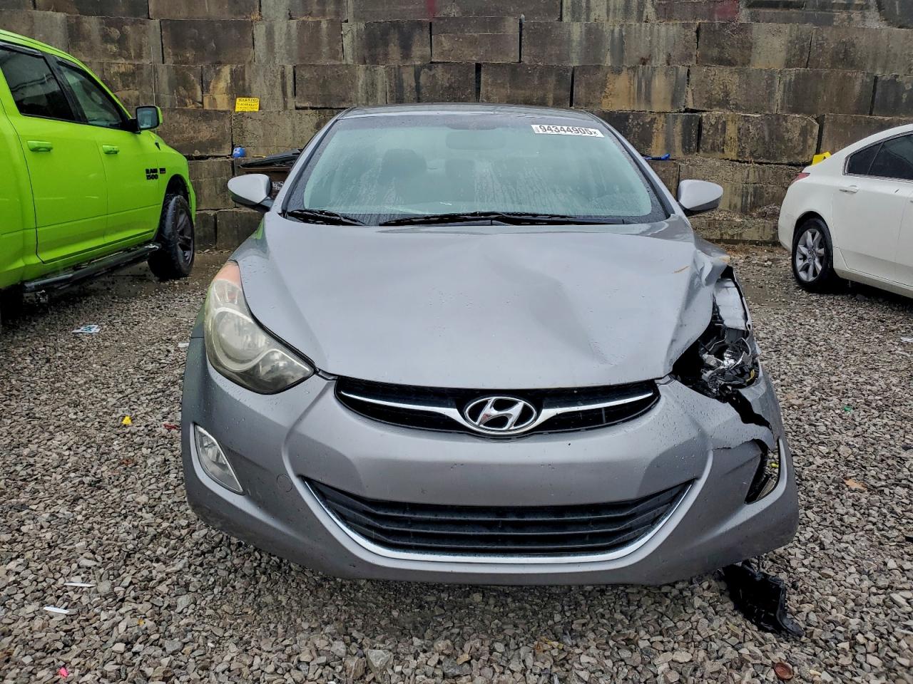 Lot #3315968129 2013 HYUNDAI ELANTRA GL