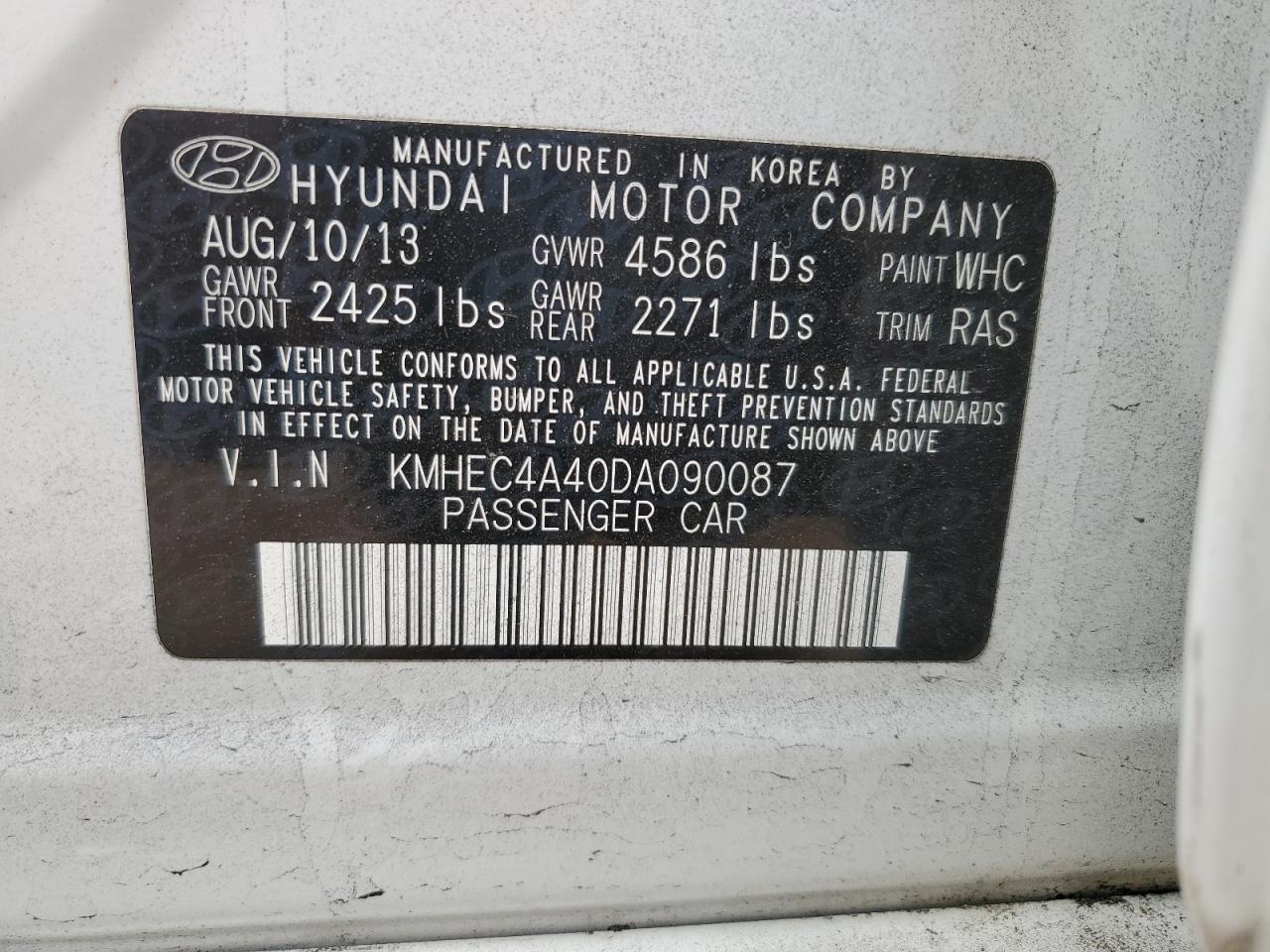 HYUNDAI SONATA HYBRID