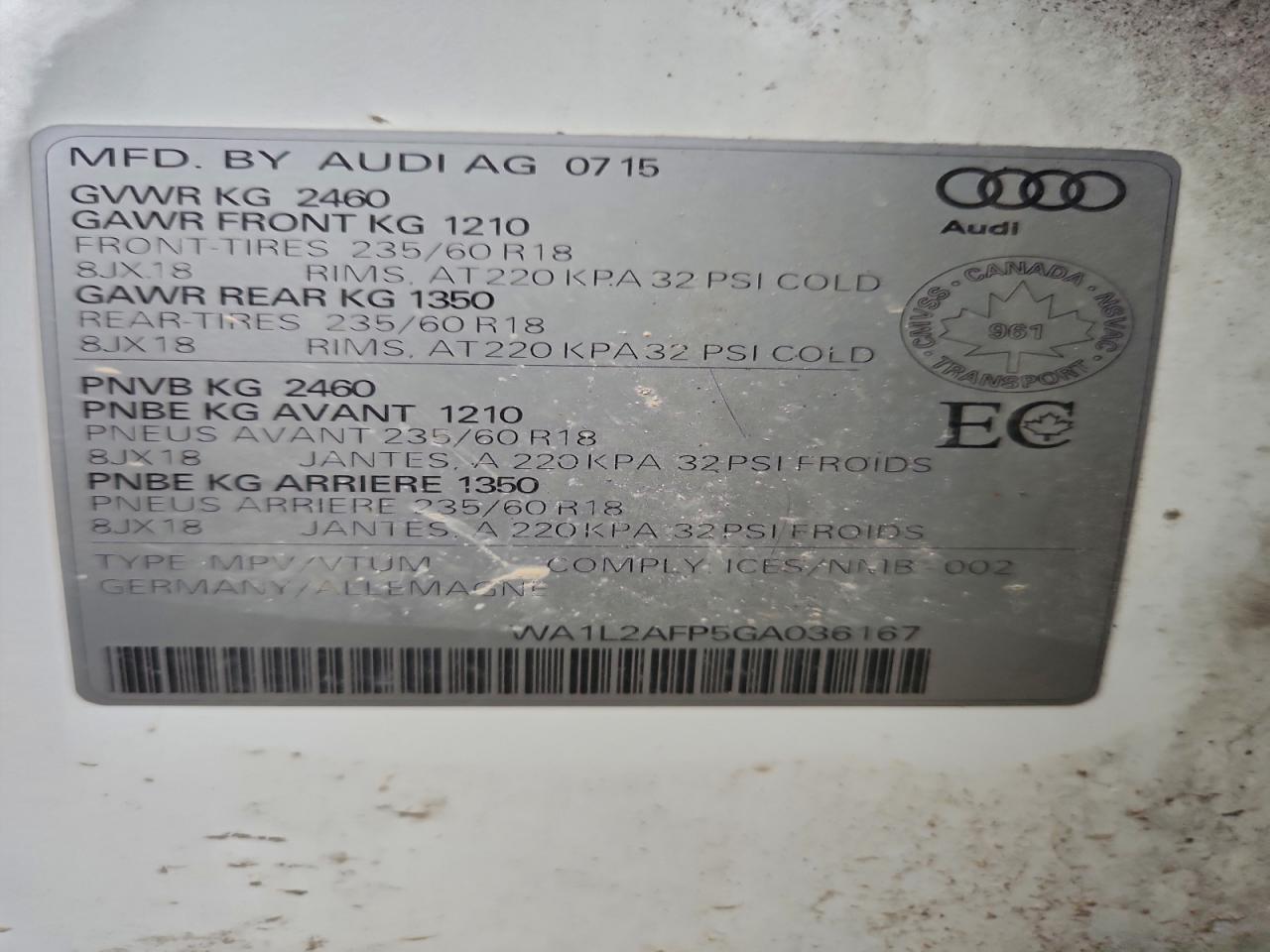 AUDI Q5 PREMIUM PLUS