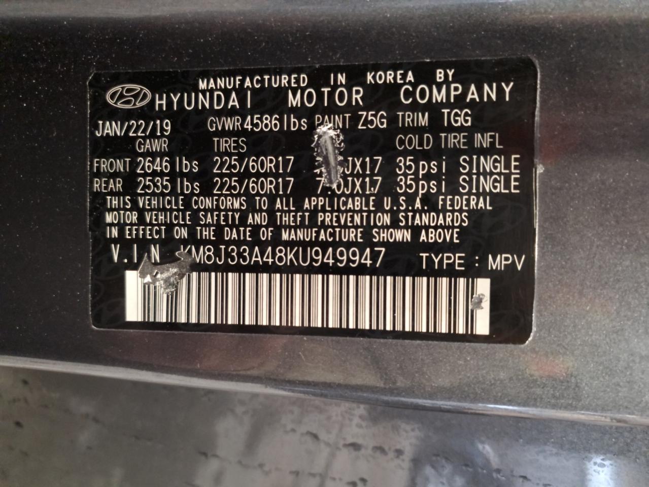 HYUNDAI TUCSON LIMITED