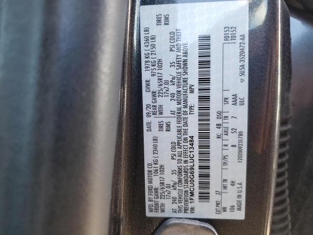 2020 FORD ESCAPE SE #3304547436