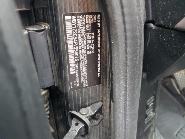 2015 BMW I3 BEV WBY1Z2C54FV556075