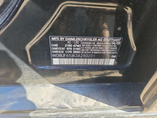 2003 MERCEDES-BENZ E 320 #3303723469