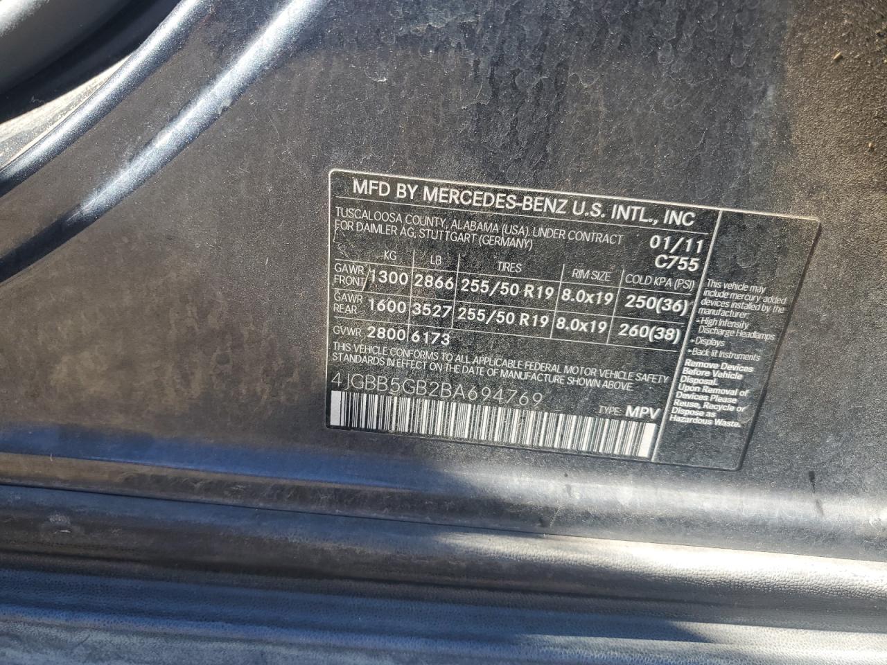 MERCEDES-BENZ M-CLASS 350