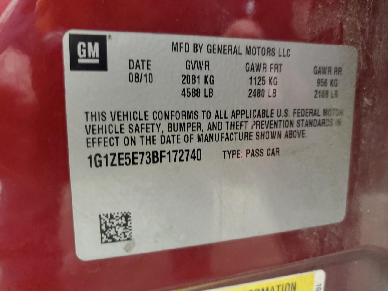 CHEVROLET MALIBU LTZ