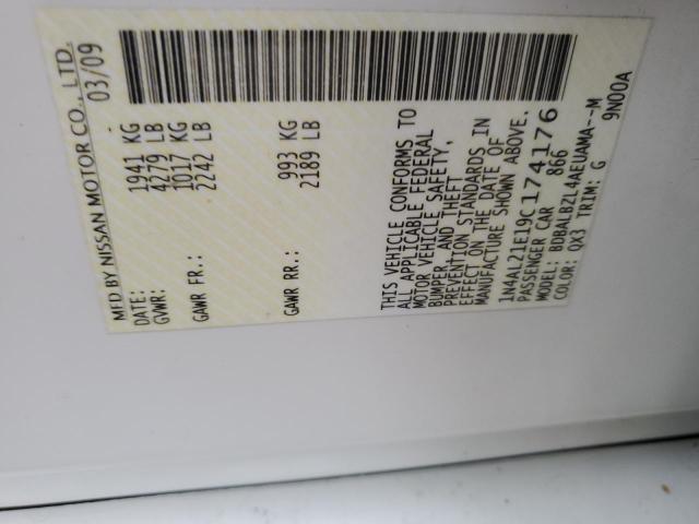 2009 NISSAN ALTIMA 2.5 #3282367288