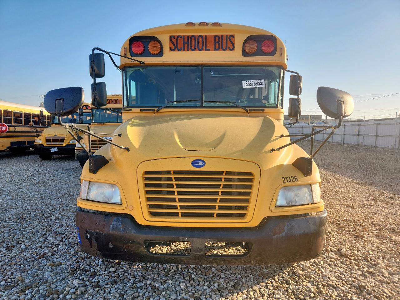 Lot #3305292312 2012 BLUE BIRD SCHOOL BUS