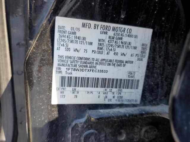 2015 FORD F350 SUPER #3296280511